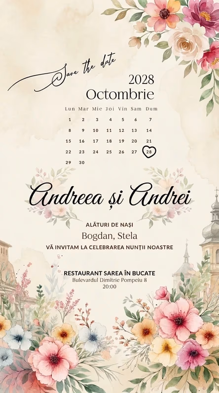 Previzualizare Invitație