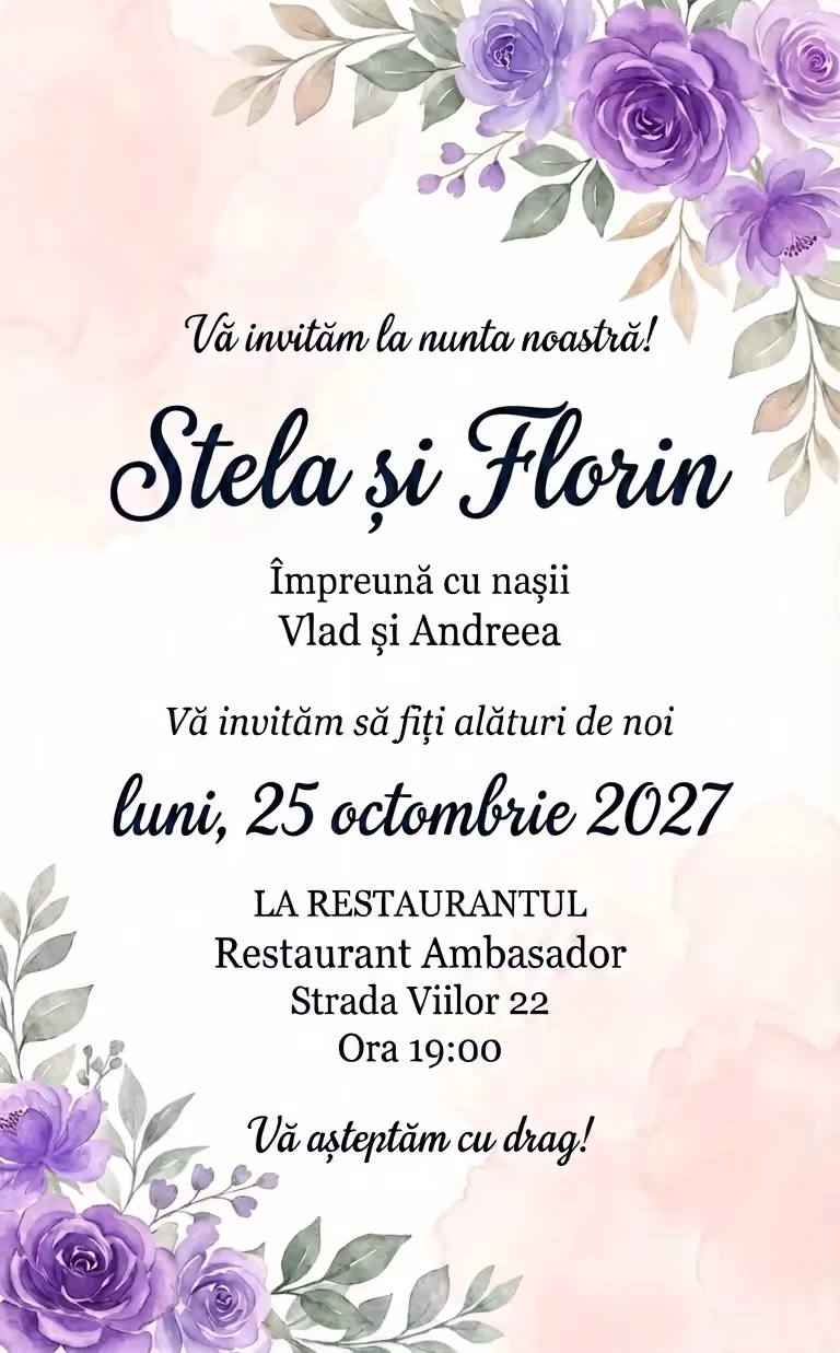 Final Draft Invitation